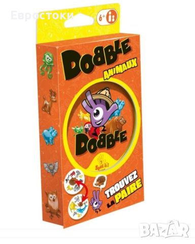 Настолна игра Dobble Animaux, снимка 1 - Настолни игри - 45900633