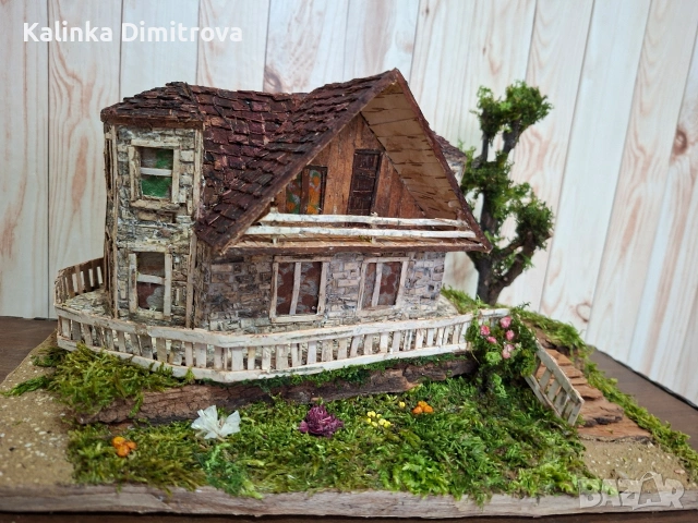 Макети на къщи-ръчна изработка., снимка 12 - Декорация за дома - 53378726