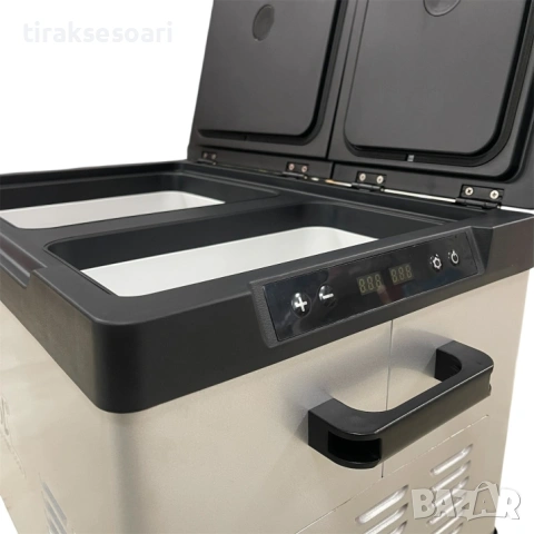 Alpicool CD50 хладилна кутия 38L с фризер Bluetooth 12V 24V 220V компресорен авто хладилник, снимка 5 - Аксесоари и консумативи - 54250189