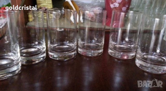  стъклени чаши чашки , снимка 1 - Сервизи - 16145807