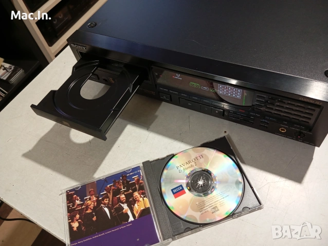 ВЪРХОВ Модел CD ПЛЕЙЪР SONY CDP-990 , снимка 3 - Аудиосистеми - 54083866
