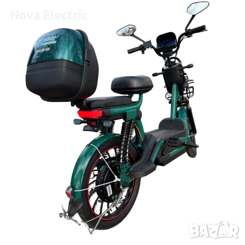 Електрически скутер Neo 1200W (Зелен) 2026, снимка 2 - Мотоциклети и мототехника - 53002654