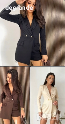 Дамски гащеризон с дантела