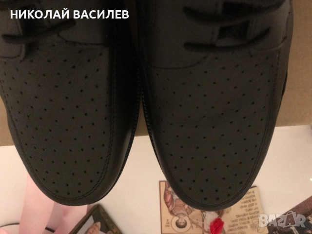 Кожени   44   номер / Нови  обувки  Кавалер  на  дупки : Сезон пролет / лято  ., снимка 15 - Официални обувки - 53787949