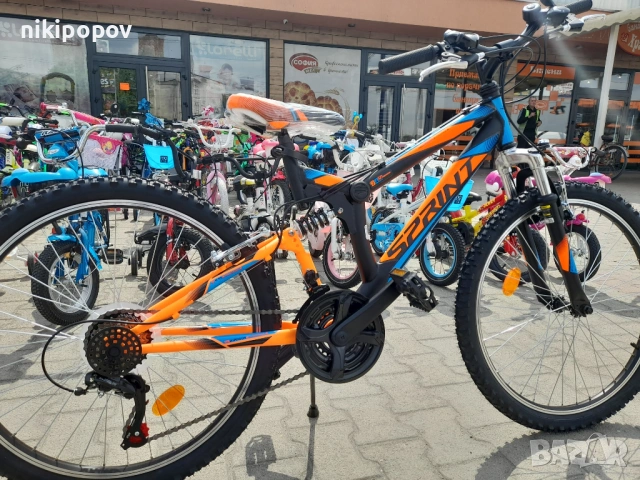 SPRINT Велосипед 24" ELEMENT черен, снимка 3 - Велосипеди - 53839409