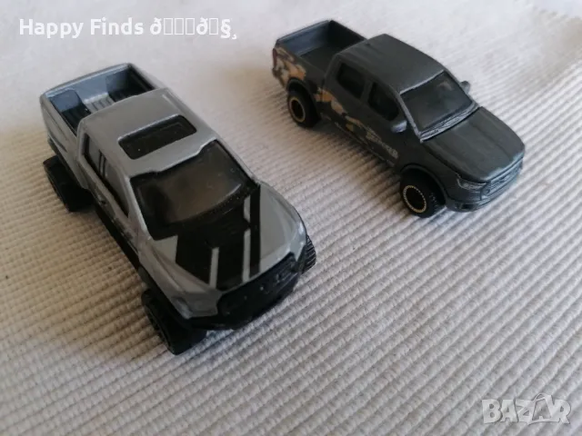 💕🧸 Hot Wheels `17 Ford F-150 Raptor, 2019 Ford Ranger, снимка 1 - Колекции - 47037281