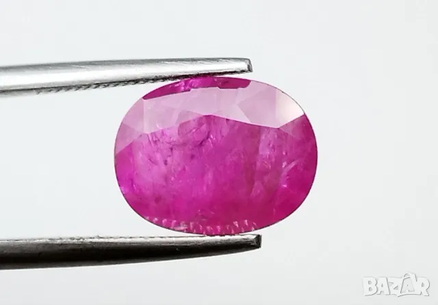 Естествен рубин от Мианмар с класическа красота 2.60кт.! Сертифициран! Нов!, снимка 7 - Други - 50426532