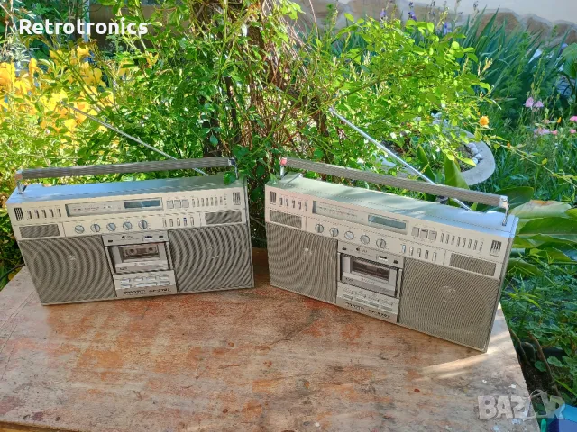 Sharp GF-9797 vintage radio cassette, снимка 7 - Радиокасетофони, транзистори - 50340664
