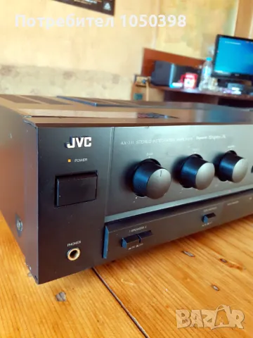 Прекрасен усиловател JVC AX-311 BK Dynamic SUPER A- Японска мощна машина., снимка 3 - Ресийвъри, усилватели, смесителни пултове - 48212999