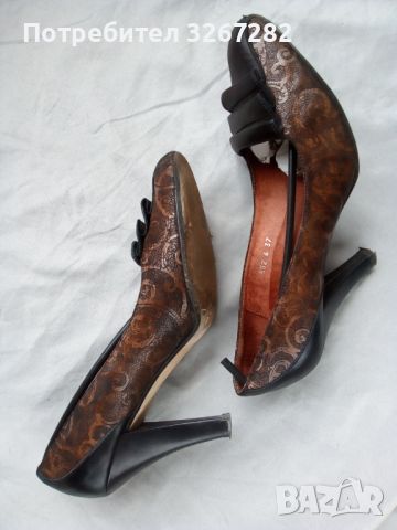 Обувки, Дамски, Вечерни, Елегантни, снимка 6 - Дамски обувки на ток - 45385715