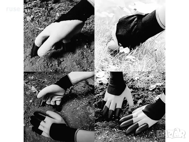 НОВИ! Градински ръкавици с нокти Parkside, снимка 4 - Градински инструменти - 50418840