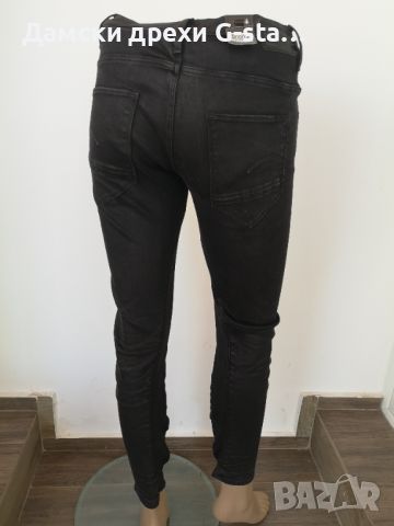 Дамски дънки G-Star RAW® NEW ARC 3D BTN LOW BOYFRIEND WMN 3D DARK AGED W25/L32; 258, снимка 5 - Дънки - 46345360