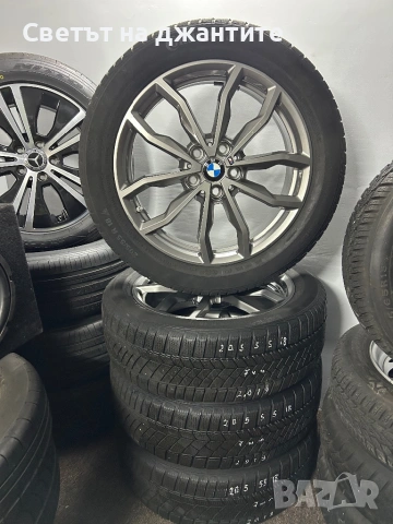 Джанти 17 Цола с Зимни гуми 205/55/18 BMW X1 X2  U11 U12 Style 711 M Оригинал