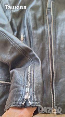 Дамско кожено яке -естествена кожа, снимка 3 - Якета - 51756071
