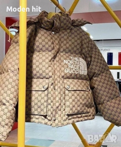 GUCCI & The North Face дамско зимно яке висок клас реплика, снимка 3 - Якета - 52397249