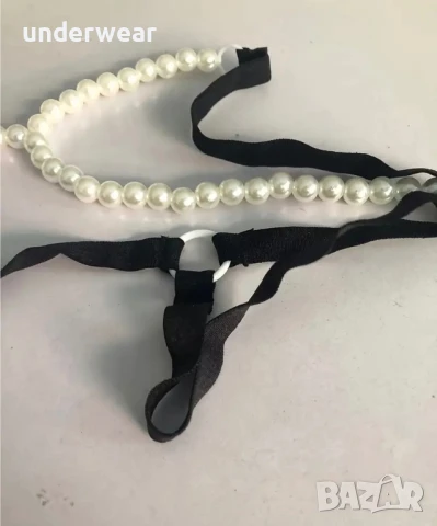 Прашки с стимулираща вагинална броеница, снимка 3 - Бельо - 50975233