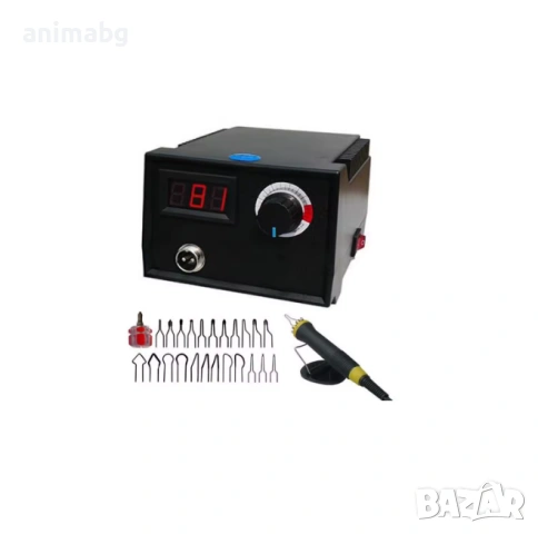 ANIMABG Професионална станция комплект за пирография с 23 накрайника