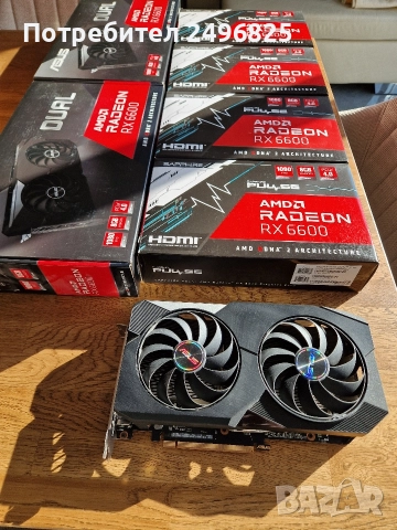 Продавам ASUS RX6600, 8GB