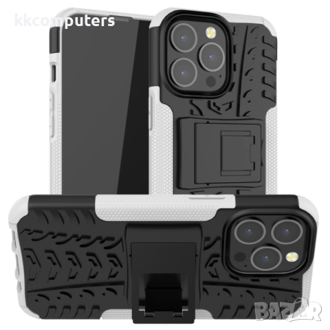 Apple iPhone 13 Pro Удароустойчив Калъф и Протектор, снимка 2 - Калъфи, кейсове - 52818824