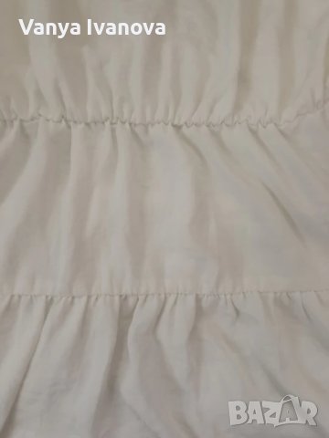 Tussah нежна бяла рокля, снимка 6 - Рокли - 50753888