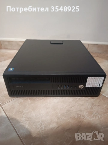 Компютър HP Elite Desk 705 G2 SFF, снимка 2 - Работни компютри - 53305695