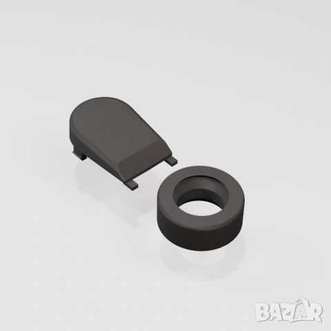 BMW E30 E34 Капачка за дръжка на ръчен стъклоповдигач 51321906497, снимка 11 - Части - 53738193