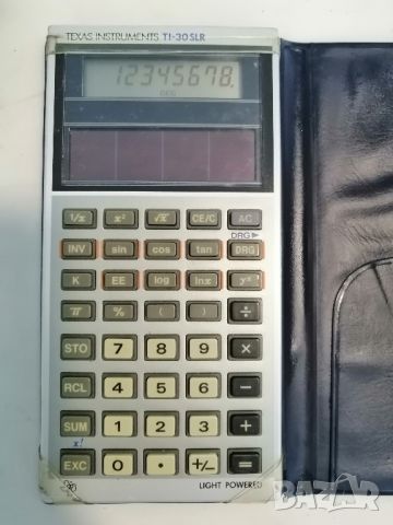 Ретро калкулатор Texas Instruments TI-30 SLR, снимка 5 - Антикварни и старинни предмети - 46474614