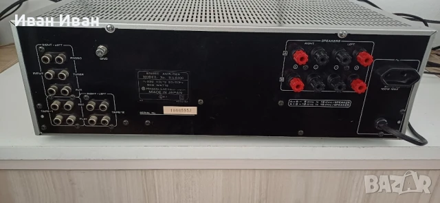 Усилвател HITACHI HA-6800, снимка 5 - Ресийвъри, усилватели, смесителни пултове - 50714863