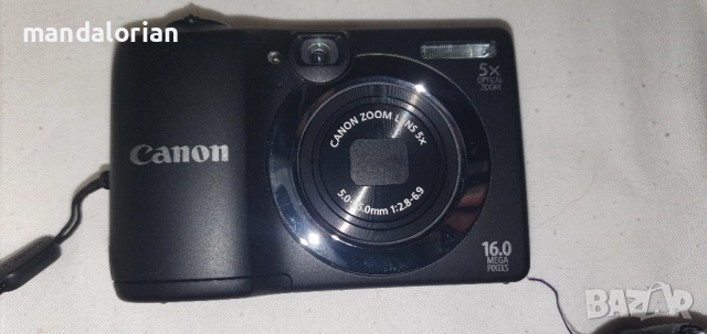 Canon PowerShot A1400 16.0MP Black Digital Camera Boxed, снимка 2 - Фотоапарати - 51731615