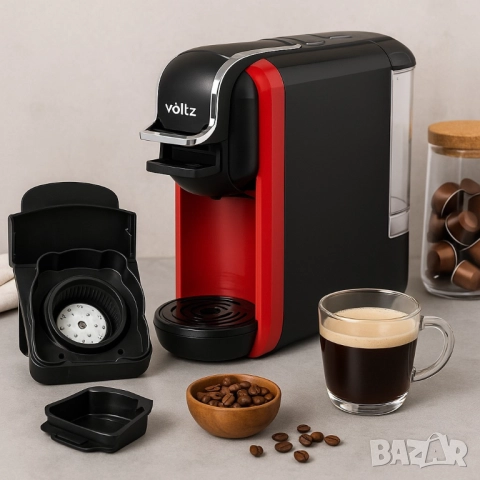 Приставка за Lavazza Blue капсули за еспресо машини 5в1Voltz V51171B5 и Rosberg Premium RP51171E5, снимка 8 - Други стоки за дома - 51927228