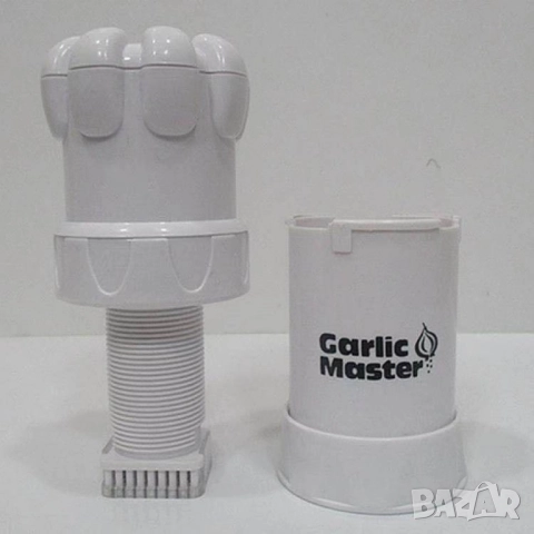 преса за чесън на кубчета