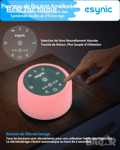 eSynic машина за бял шум , снимка 3 - Друга електроника - 52194591