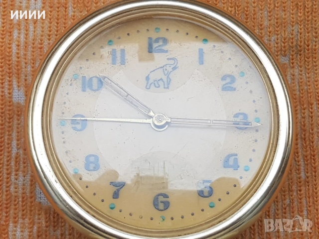 Будилник часовник Дружба Уникат, снимка 3 - Антикварни и старинни предмети - 53419212