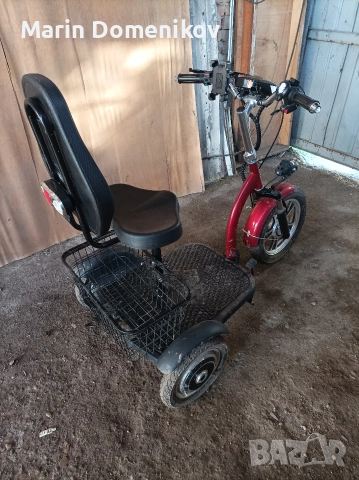 Електрическа триколка , снимка 2 - Инвалидни скутери - 52954979