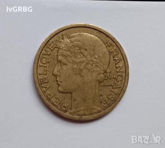 2 франка Франция 1938 Френска монета 2 франка 1938 Франция , снимка 2 - Нумизматика и бонистика - 45544378