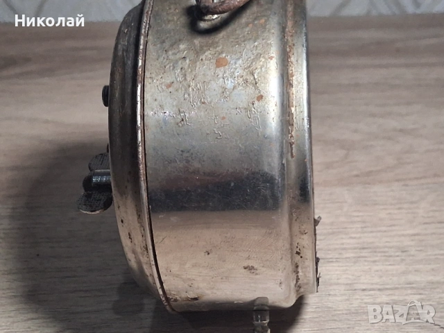 Стар Будилник Настолен Часовник Родина, снимка 10 - Антикварни и старинни предмети - 53817359