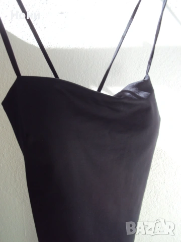 Черна дантелена рокля нова ръст 40/42, снимка 2 - Рокли - 49283286