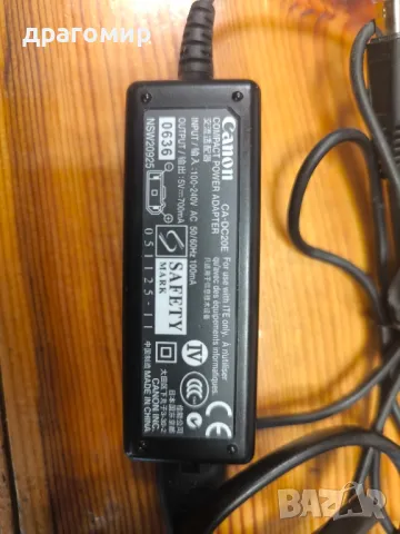 Canon CA-DC20E COMPACT POWER ADAPTER , снимка 1 - Батерии, зарядни - 48035937