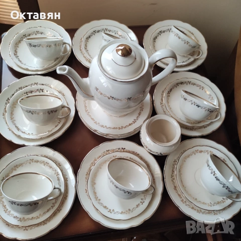 Порцеланов сервиз за чай,кафе Villeroy & Boch 29 части