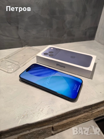 2 cycle! КАТО ЧИСТО НОВ Iphone 17 Pro Max Blue + калъф, снимка 11 - Apple iPhone - 54113823