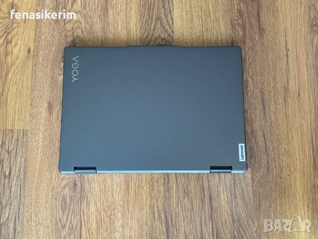 ЧИСТО НОВ 14' 2.2К Touch i5-1355u Lenovo Yoga 7 16GB LPDDR5/512GB NVMe/Подсветкa/Бат 12ч., снимка 3 - Лаптопи за работа - 53538193