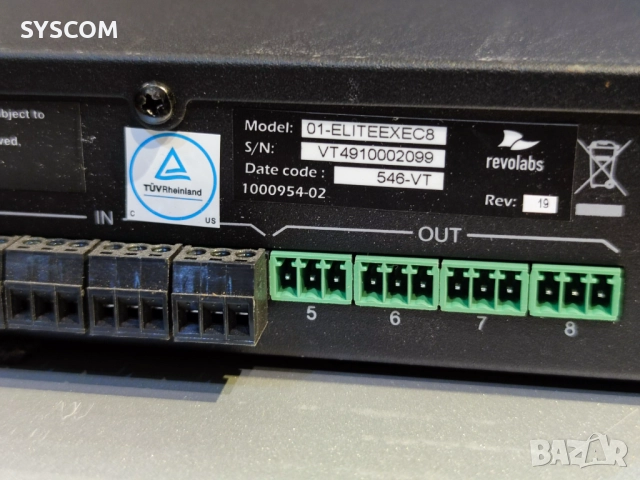 Revolabs Executive Elite (Model: 01-ELITEEXEC8), снимка 5 - Друга електроника - 52298938