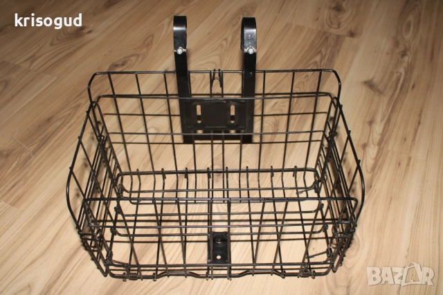 Сгъваема кошница за велосипед, мотопед, мотор, тротинетка, 20 кг товар, снимка 3 - Аксесоари за велосипеди - 52053129