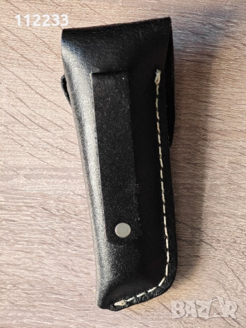 Швейцарска ножка с кожен калъф, снимка 4 - Ножове - 52937426