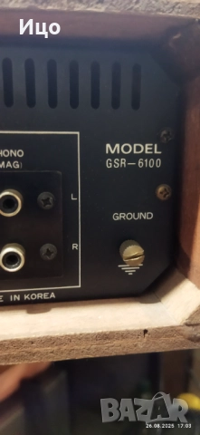 Goldstar(LG) model GSR-6100 ресивър., снимка 6 - Ресийвъри, усилватели, смесителни пултове - 51511554