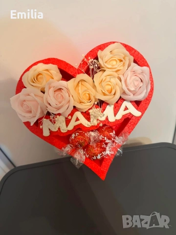 Луксозна кутия със сапунени рози – подарък за 8 март , снимка 2 - Подаръци за жени - 53677242