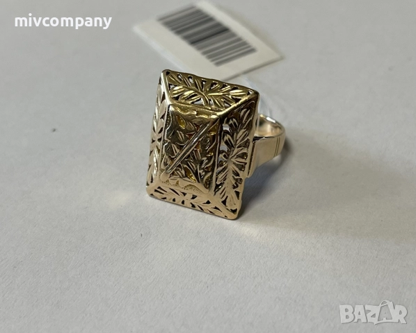 Златен пръстен 8.20гр., снимка 2 - Пръстени - 52615446