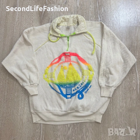 Винтидж суитшърт от 80-те години, San Diego California Earth Now, размер XL