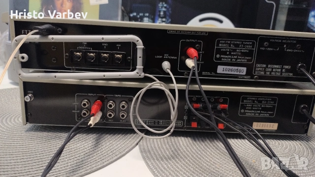 Hitachi HA-2700 & Hitachi FT-3400, снимка 7 - Ресийвъри, усилватели, смесителни пултове - 53964621