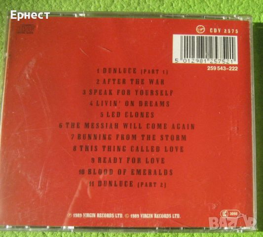 Gary Moore – After the War CD, снимка 4 - CD дискове - 45956896